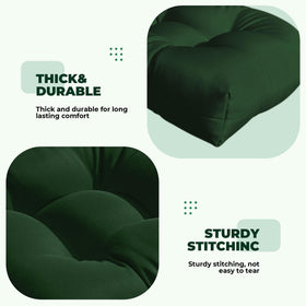 DANGHOOGY easy-care cushions clean with a damp cloth and air dry.