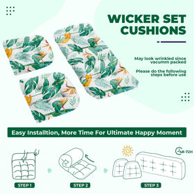 DANGHOOGY easy-care fabric lets you wipe clean and air dry.