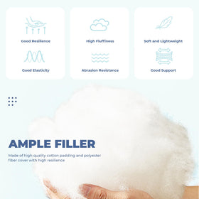DANGHOOGY packaged cushions vacuum-sealed for easy transport