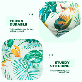 DANGHOOGY modern wicker cushions elevate indoor and outdoor decor.