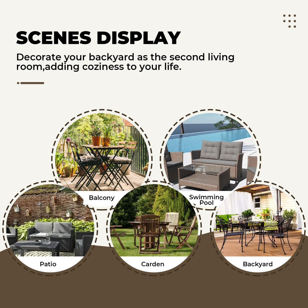 Danghoogy versatile cushions fit indoor and outdoor wicker setups.