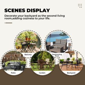 Danghoogy versatile cushions fit indoor and outdoor wicker setups.
