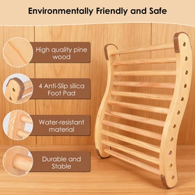 Danghyuk anti-slip surface keeps the backrest stable on damp benches