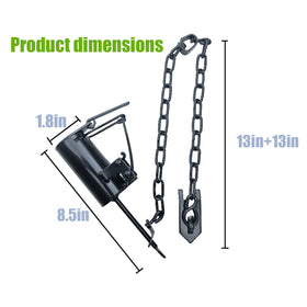 DANGONGLI DP-DK0520 7-inch lever handle improves control for quick positioning.