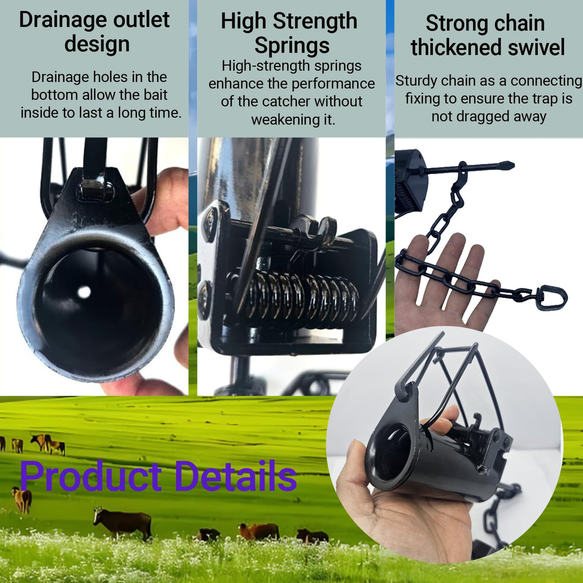 DANGONGLI DP-DK0520 setting tool in use shows versatile outdoor design.