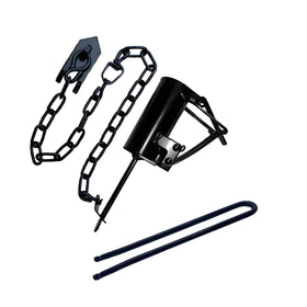 DANGONGLI DP-T3 front view of reusable ground-anchor for yard deterrence.