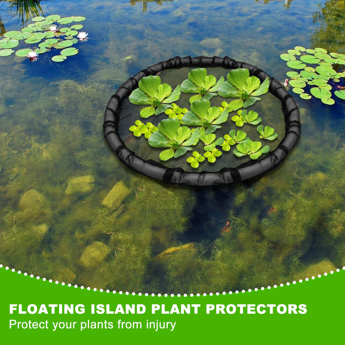 DANHMAO Floating Ring uses high-density sponge for buoyancy.