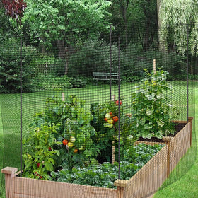 DANHMAO four-pack garden stakes ready for easy installation and long-lasting use.