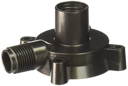 Danner magnetic drive pump impeller cover in black, fits Mag Drive 500 and 700