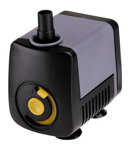 Danner Pondmaster Fountain-Mag 65 GPH pump powering a tabletop fountain with a smooth flow