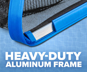 Danny's Pool Products double-layer mesh for durable debris containment