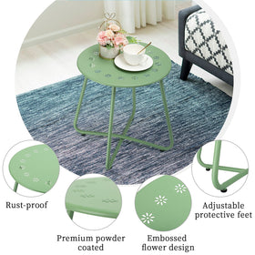 danpinera cafe-style side table compact design, perfect for small spaces