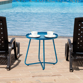 Lightweight design makes placement and movement easy for gatherings.