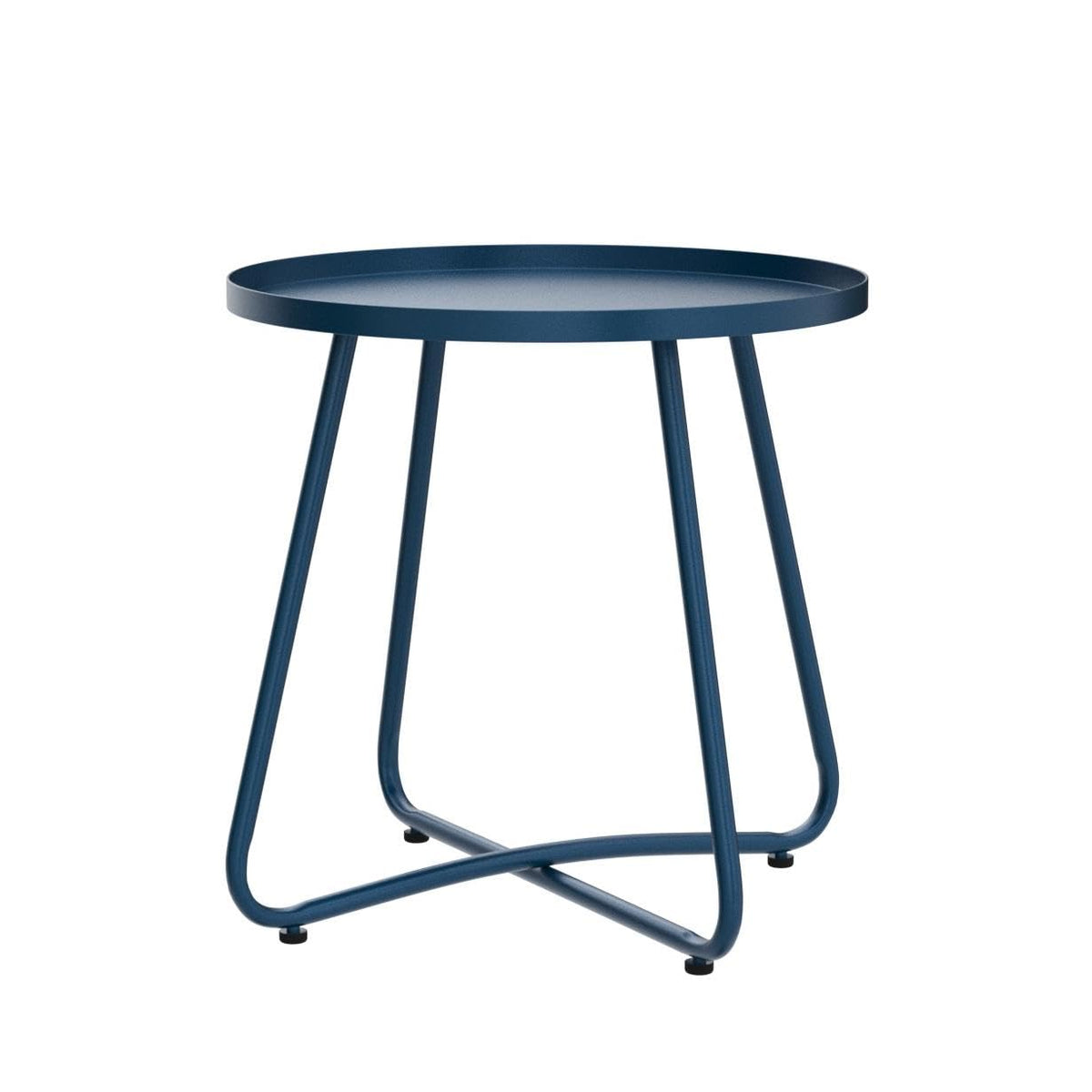 Danpinera 110-lb capacity with edge curl design helps keep items from falling.