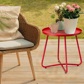 danpinera compact round design fits small spaces like balconies