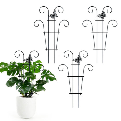Danqgogoiu butterfly trellis for plants provides elegant climbing support.