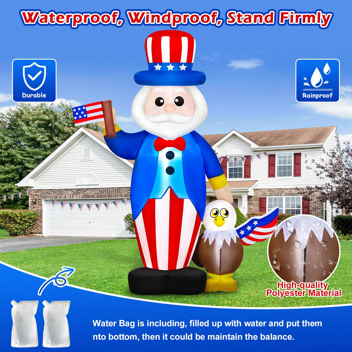 Danxilu durable tear-resistant polyester inflatable designed for seasonal use