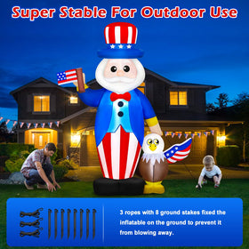Danxilu patriotic indoor-outdoor decor for versatile celebrations