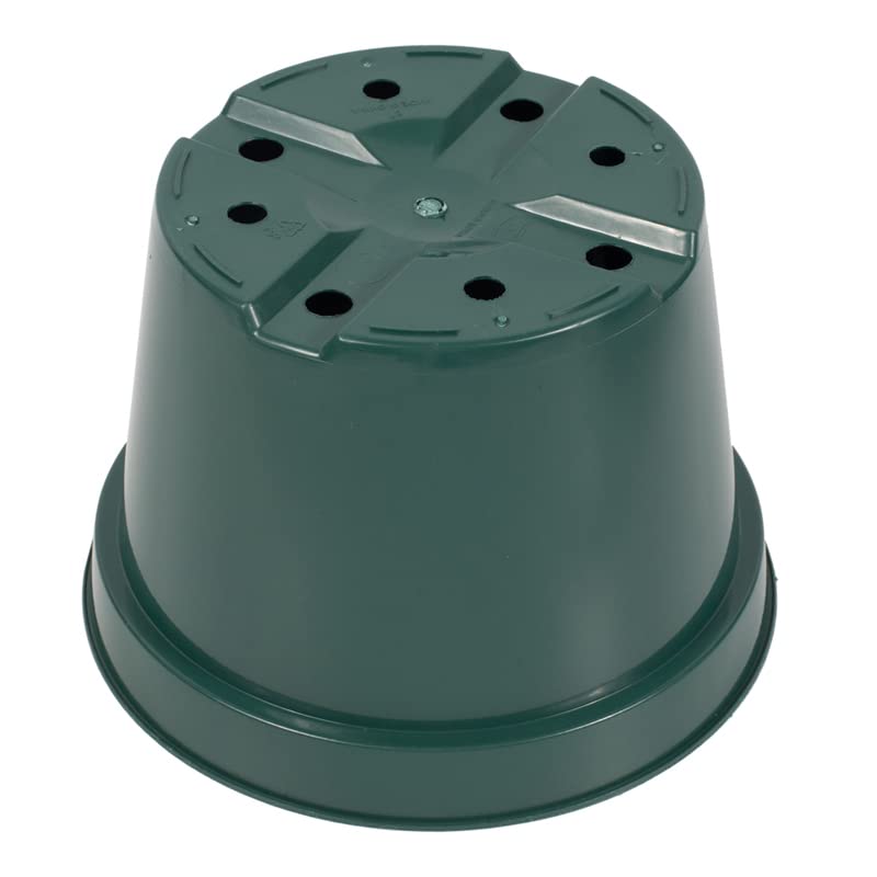 DAPERCI bulk pack of 20 plastic nursery pots for planting projects.