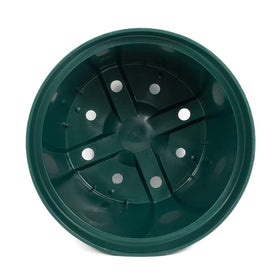 DAPERCI green nursery pot seen from the side with a stable stance.