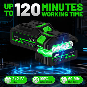 DAPZIOO 4-speed settings for versatile cleaning tasks