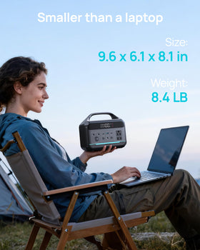 DARAN portable power station lightweight design with ergonomic handle for easy transport