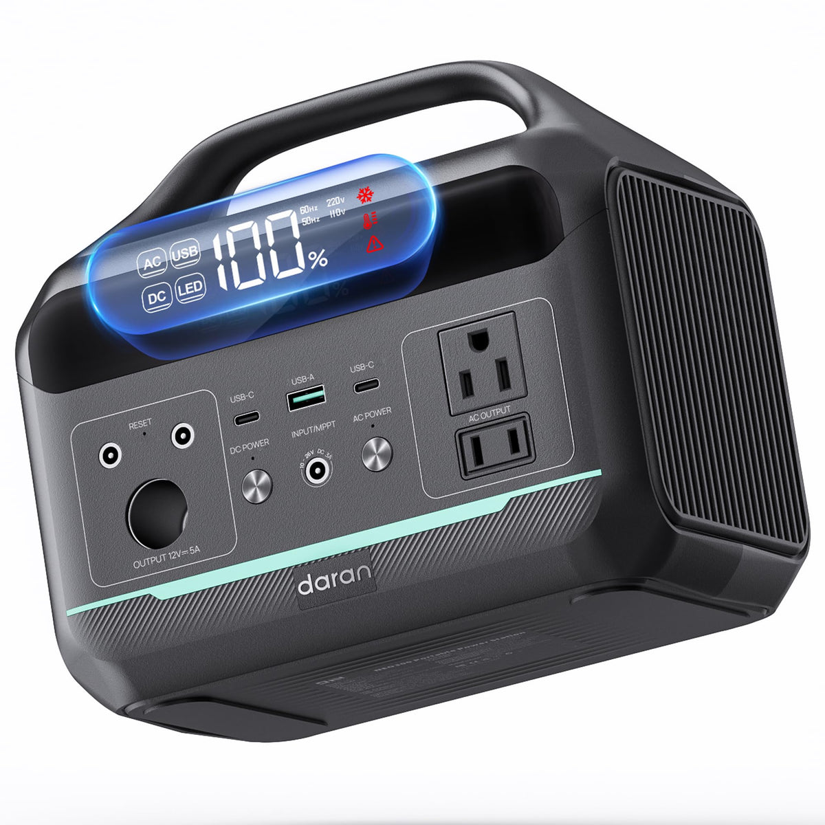 DaranEner portable power station 300W for laptops and devices on the go.