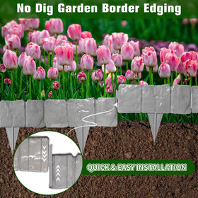 DARFULA interlocking-border-installation demonstrates quick DIY edging setup