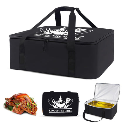 Dark Swan BBQ Blanket resting meat with open design for easy loading during smoke sessions
