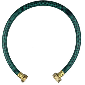 Darnassus hose with brass fittings close-up for a secure leak-free connection.