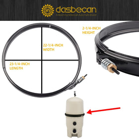 Dasbecan 190003 tension clamp kit packaging designed for quick part replacement.