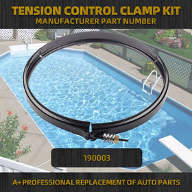Dasbecan 190003 tension clamp kit shows Pentair compatibility for easy replacement.