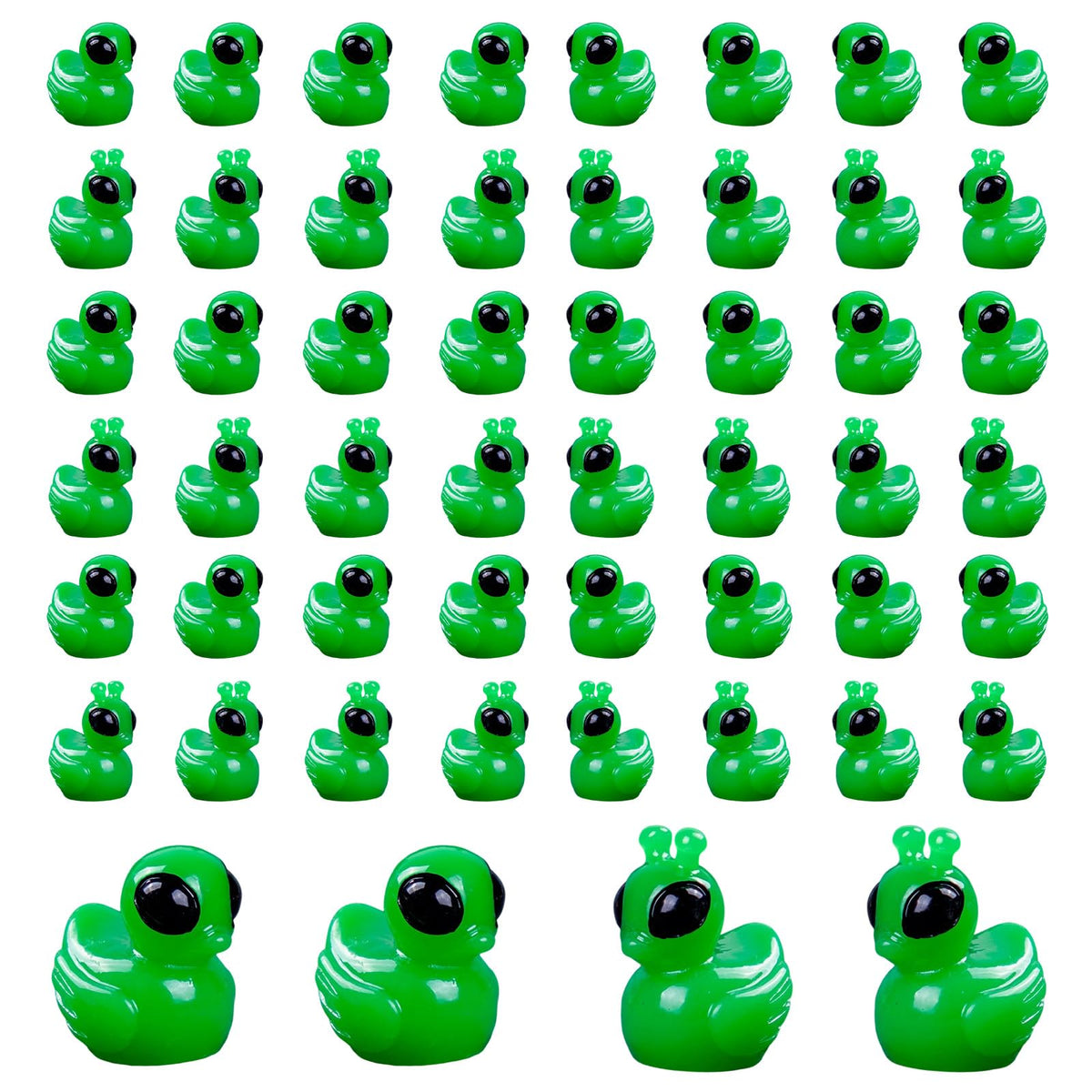 DASHUAIGE alien duck green pack for vibrant desk displays and collections