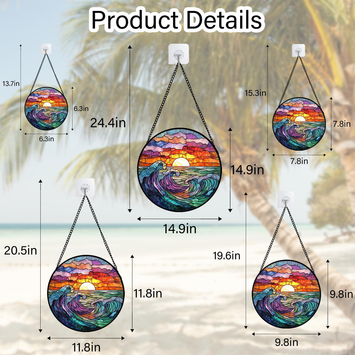 DASTOLL birthday Christmas Mother’s Day sun catcher brightens any room