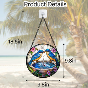 DASTOLL suncatcher suitable for birthdays and holidays in windows