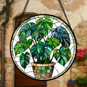 DASTOLL colorful window decor sun catcher enhances home accents with lively hues.