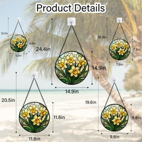 DASTOLL gift idea stained glass suncatcher is a charming present for loved ones.