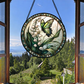 DASTOLL Mother’s Day window decor suncatcher adds cheerful color to any room
