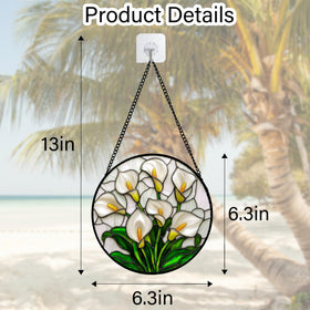 DASTOLL porch window suncatcher brightens entryways with color.