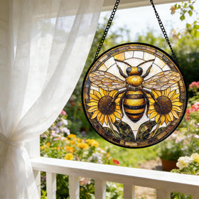 DASTOLL yellow bee motif brings playful charm to any space.