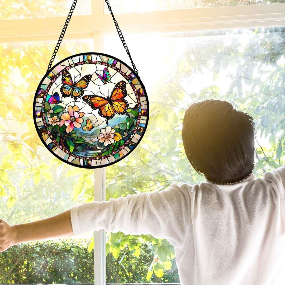 DASTOLL easy-to-hang panel for windows, doors, or walls