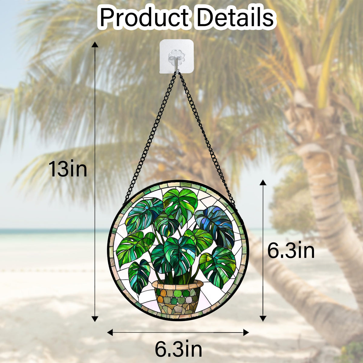 DASTOLL UV-printed diamond glass frame adds durable color to any window.