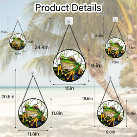 DASTOLL suncatcher decor enhances window scenes for birthdays and holidays.