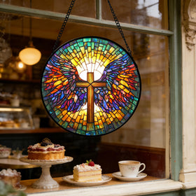 DASTOLL suncatcher elevates porch display with color