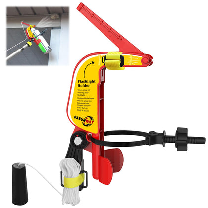 Dasunwat spray can extension pole adaptor enables long-range spraying for high reach