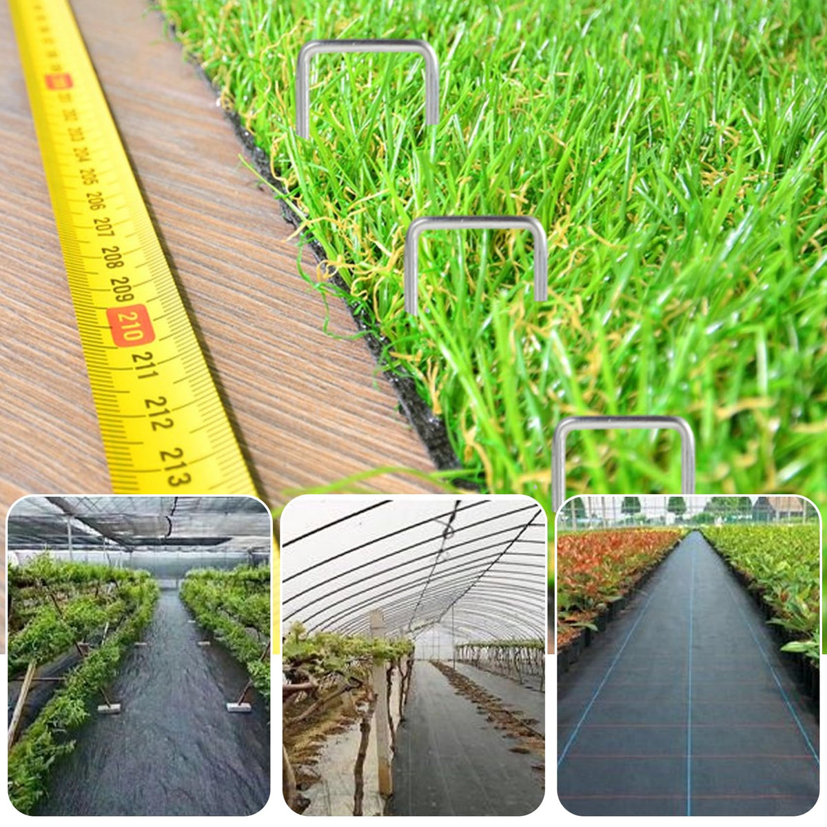 DaTpuik versatile stakes suit irrigation pipes, netting, and garden edges.