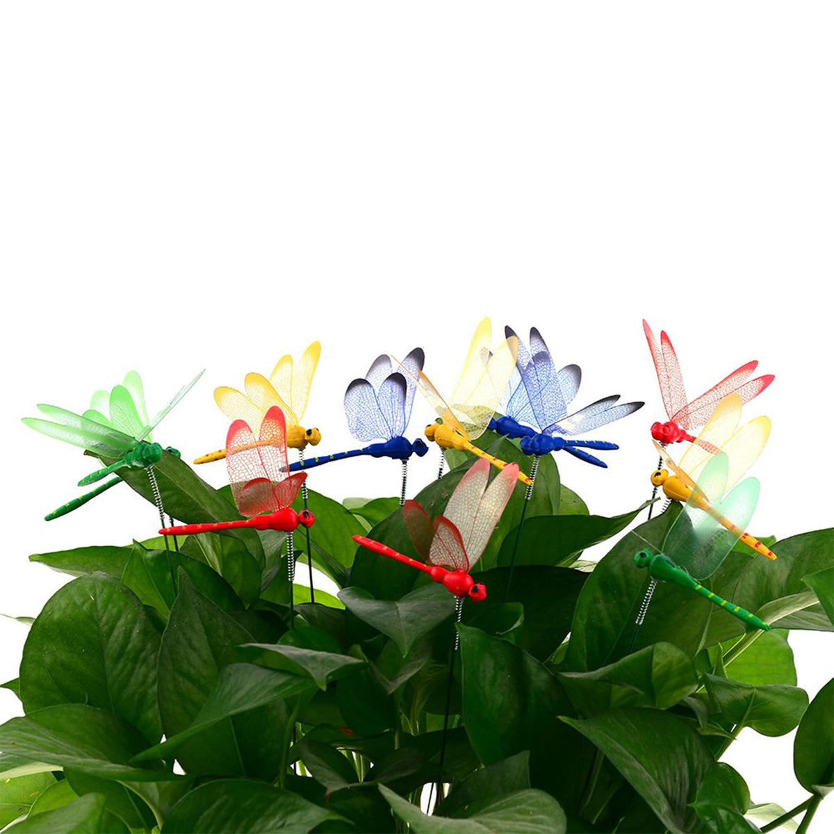 DAVAXI dragonfly garden stake yard decor that withstands rain.