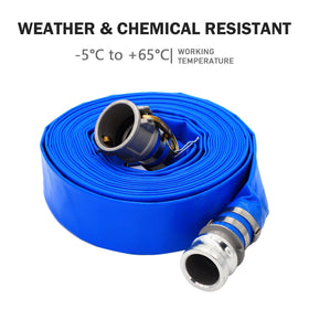 DAVCO aluminum camlock type C coupling for secure hose joins.