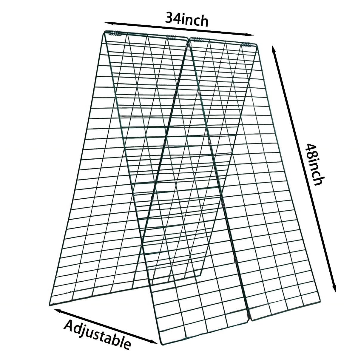 DAVIGADEN garden trellis foldable assembly guide for quick setup