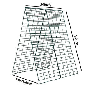 DAVIGADEN garden trellis foldable assembly guide for quick setup